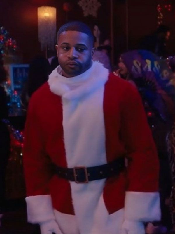 Meet Me Next Christmas Christina Milian Santa Claus Suit