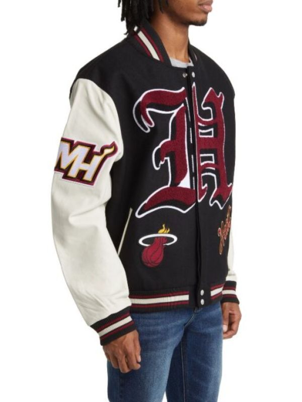 Miami Heat Letterman Varsity Jacket