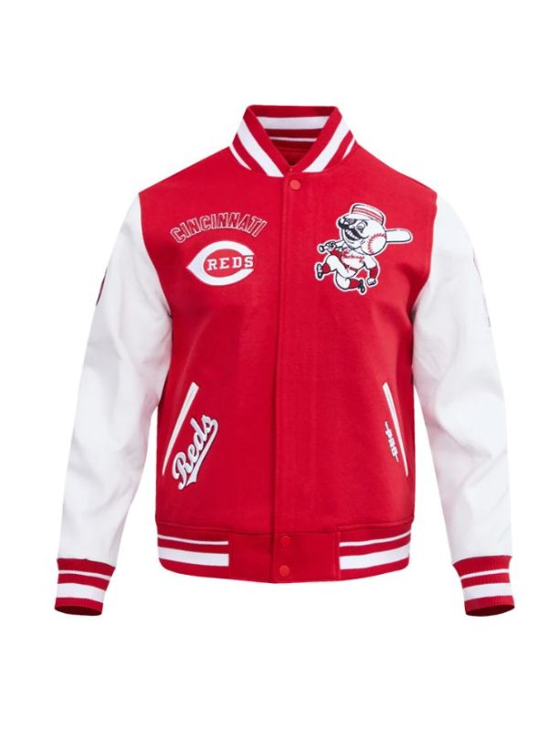 MLB Cincinnati Reds Retro Varsity Jacket