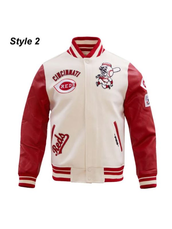 MLB Cincinnati Reds Retro Varsity Jacket