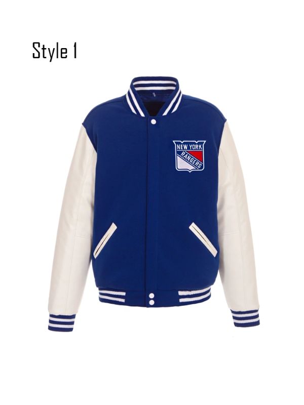 New York Rangers Stadium  2024  Bomber Jacket