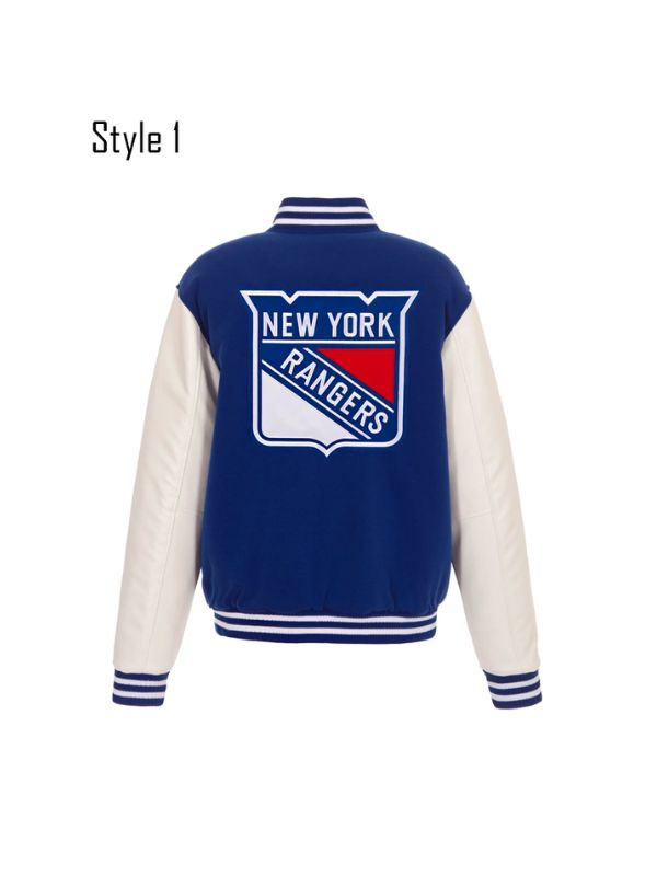 New York Rangers Stadium  2024  Bomber Jacket