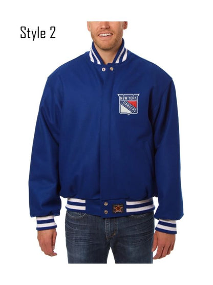 New York Rangers Stadium  2024  Bomber Jacket