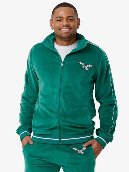 Philadelphia Eagles Velour Tracksuit