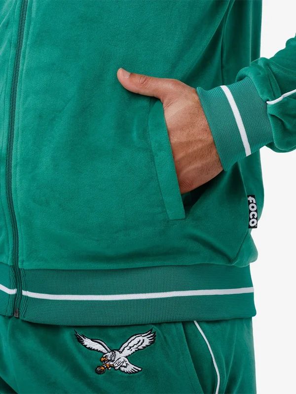 Philadelphia Eagles Velour Tracksuit