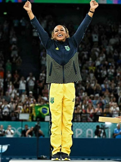 Rebeca Andrade Brazil Olympics 2024 Jacket