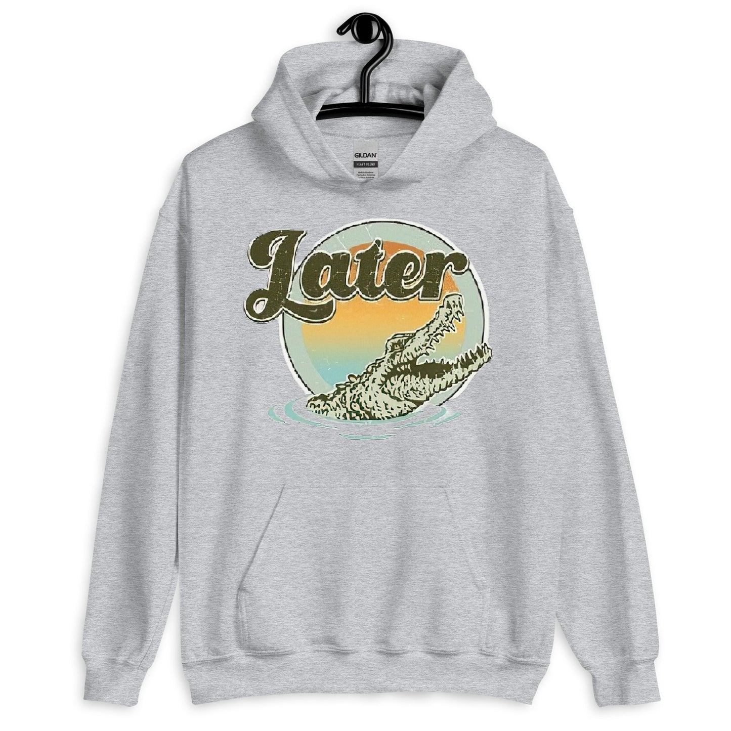 Retro Later Gator Unisex Hoodie