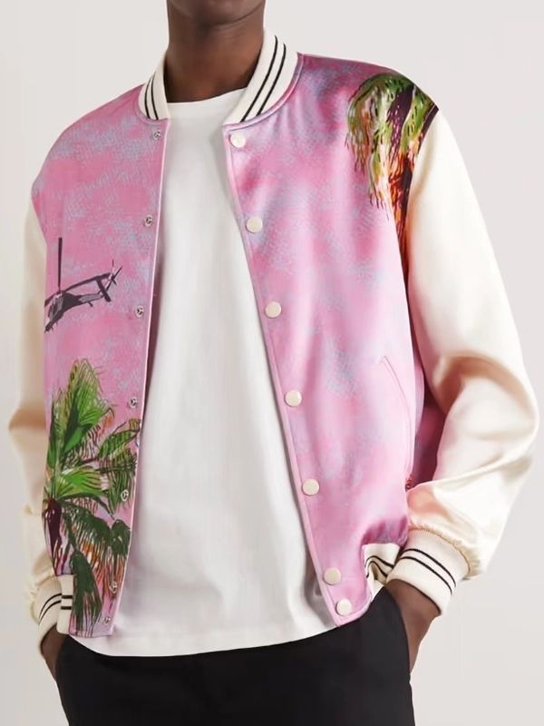 John Legennd The Voice S25 Pink Bomber Jacket