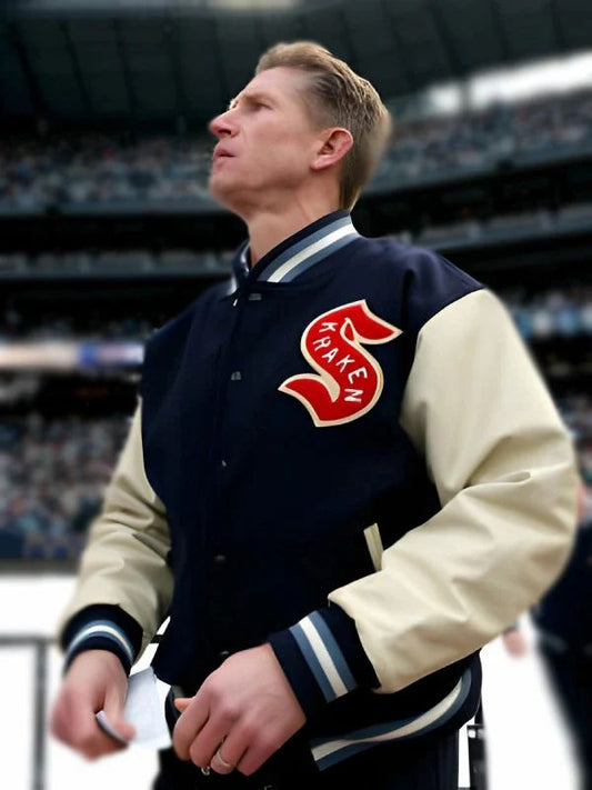 Seattle Kraken 2024 Stadium Series Varsity Jacket