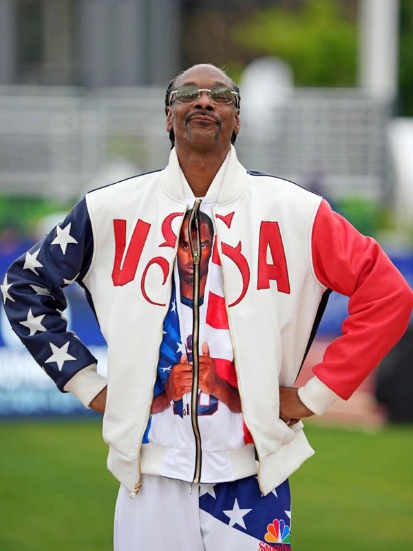 Snoop Dogg U.S Olympic 2024 Bomber Jacket