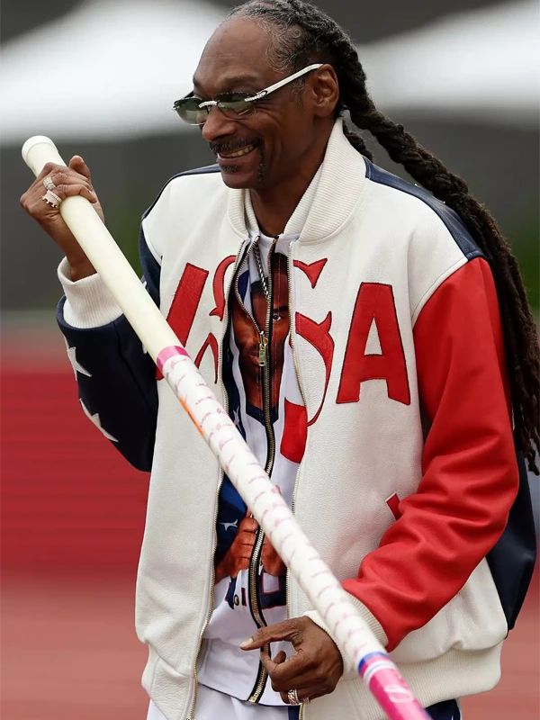 Snoop Dogg U.S Olympic 2024 Bomber Jacket