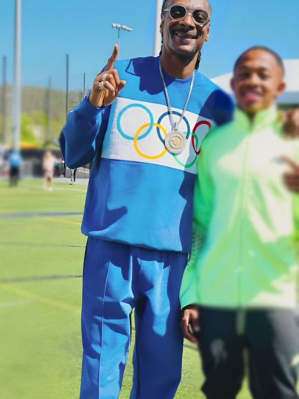 Snoop Dogg U.S Olympic Blue Tracksuit