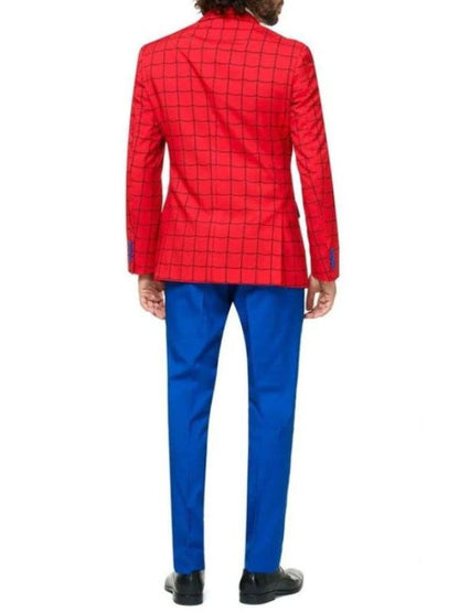 Spider Man Far From Home Red Tuxedo Blazer - Sale