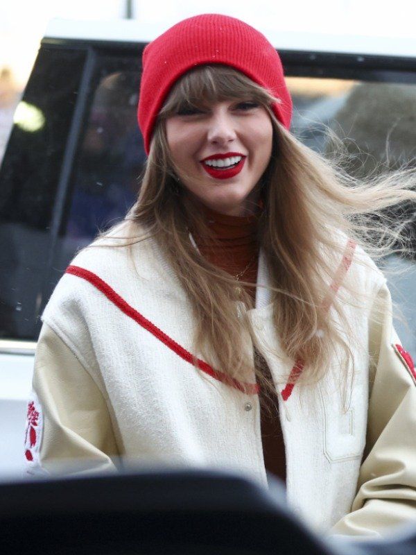 Taylor Swift Chiefs Bills Varsity Jacket