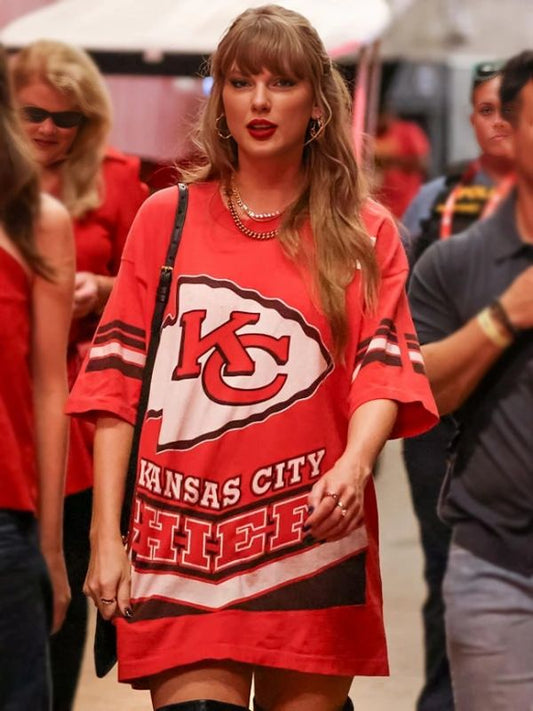 Taylor Swift Chiefs Red T-shirt