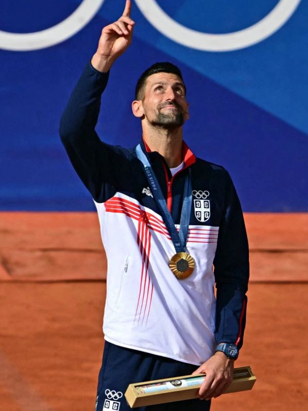 Team Serbia Novak Djokovic Olympics Tracksuit