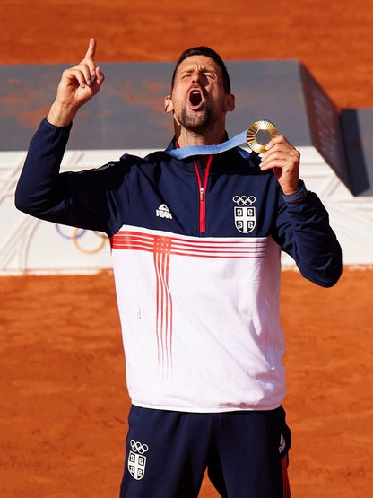 Team Serbia Novak Djokovic Olympics Tracksuit