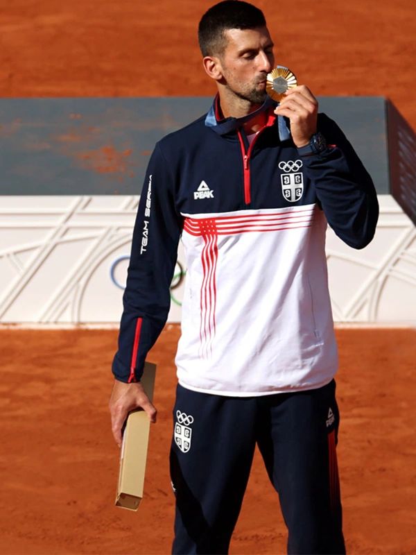 Team Serbia Novak Djokovic Olympics Tracksuit