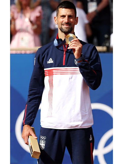 Team Serbia Novak Djokovic Olympics Tracksuit