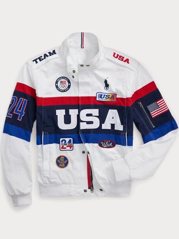 team usa polo olympic jacket