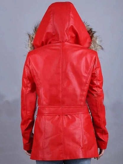 Mrs. Claus The Christmas Chronicles Shearling Jacket