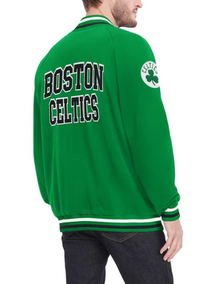 Tommy Jeans Kelly Green Boston Celtics Jacket - Sale
