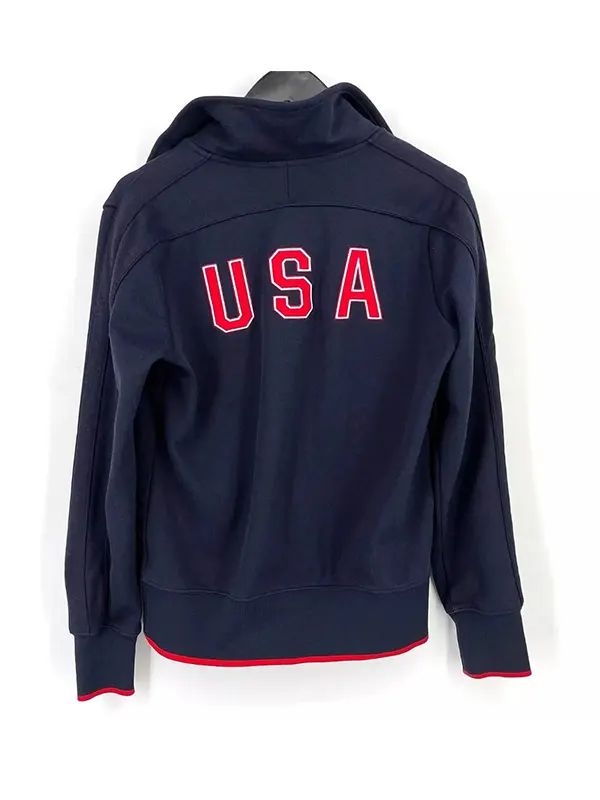 2024 Olympic Team USA Patch Bue Jacket