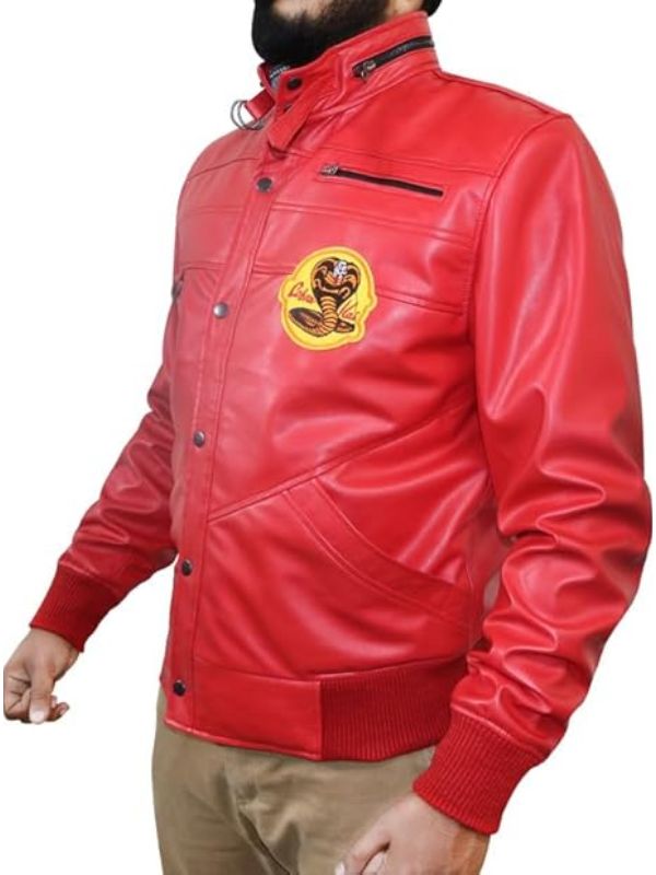 William Zabka Red Cobra Kai Jacket