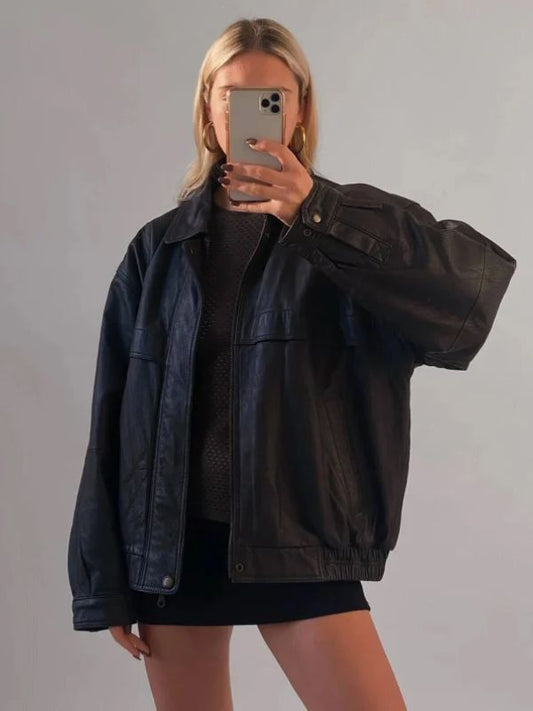 Womens Vintage Oversized 90's Straight Jacket