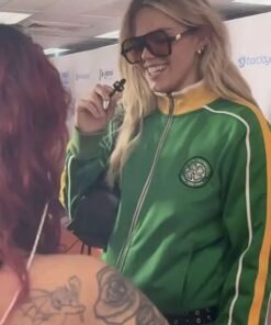 Capital Summertime Ball 2025 Reneé Rapp Celtic Track Jacket Capital Summertime Ball 2025 Reneé Rapp Celtic Track Jacket