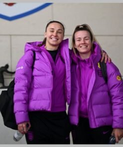 England Lionesses Nike Purple Puffer Jacket