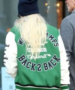 Gigi Hadid Carhartt Varsity Jacket