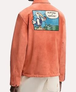 Gilga Farm x Moncler Suede Jacket