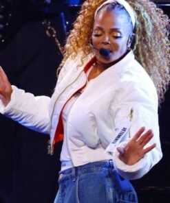 Janet Jackson White Jacket