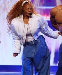 Janet Jackson White Jacket