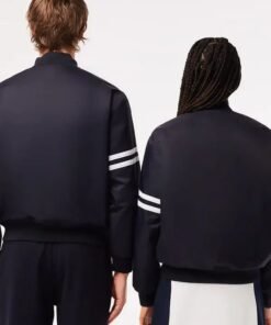 Lacoste Vintage Patch Varsity Jacket