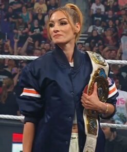Monday Night RAW Becky Lynch Chicago Bears Jacket