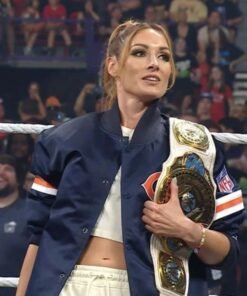 Monday Night RAW Becky Lynch Chicago Bears Jacket