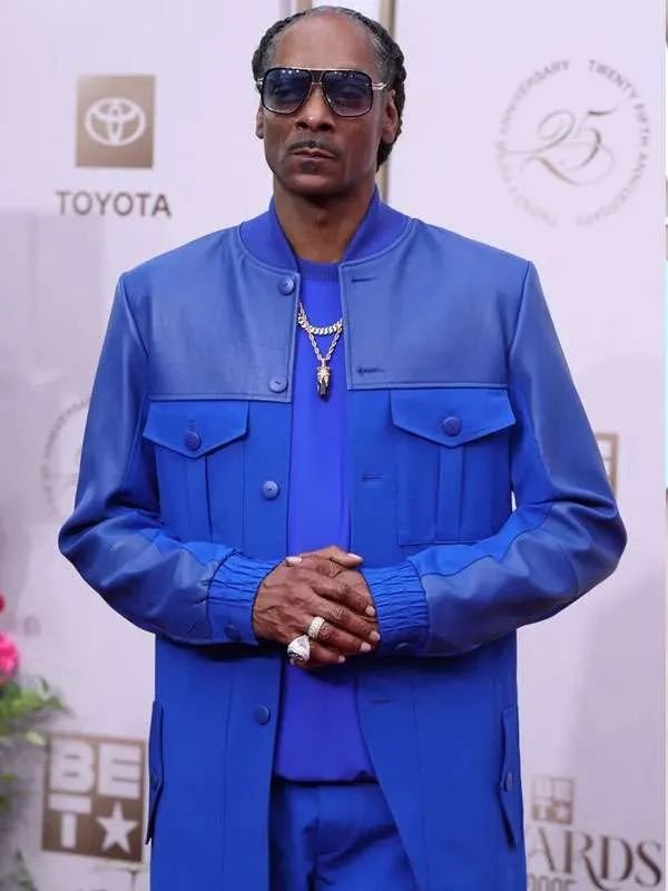 Snoop Dogg BET Awards 2025 Blue Coat Snoop Dogg BET Awards 2025 Blue Coat