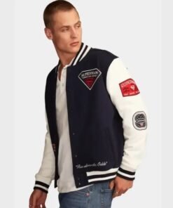 Superman X Lucky Brand Varsity Jacket