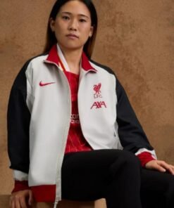 LFC Liverpool Nike White Jacket