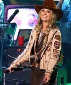 2024 CMT Music Awards Lainey Wilson Fringe Jacket