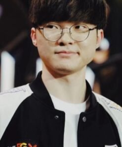 2024 Faker SKT 5GX T1 Varsity Jacket 2024 Faker SKT 5GX T1 Varsity Jacket