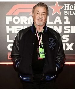2024 Las Vegas GP Sylvester Stallone Varsity Jacket 2024 Las Vegas GP Sylvester Stallone Varsity Jacket