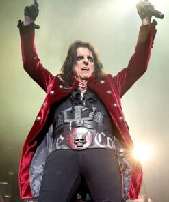 Alice Cooper Red Velvet Coat