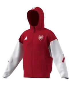 Alternative view of Arsenal Adidas 2025/26 Anthem Full-Zip Jacket