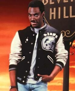 Axel Foley Detroit Lions Varsity Jacket