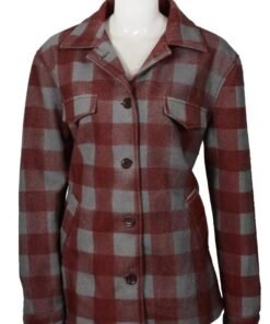 Alternative view of Beth Dutton Yellowstone Plaid Jacket