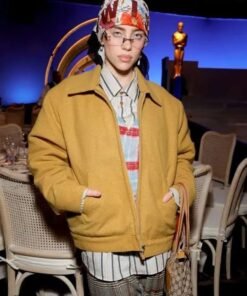 Billie Eilish 96th Oscars Awards Yellow Jacket