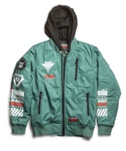Boomslank x M.RAGE Arsenal Bomber Jacket Green